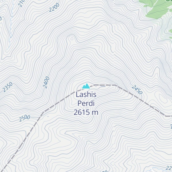 Map of Lashis Perdi