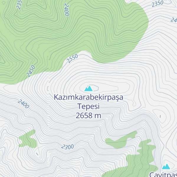 Map of Kazımkarabekirpaşa Tepesi