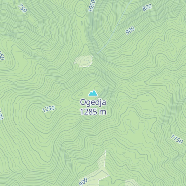 Map of Ogedja