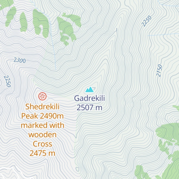 Map of Gadrekili