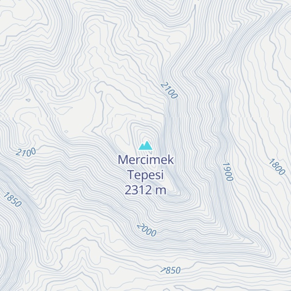 Map of Mercimek Tepesi