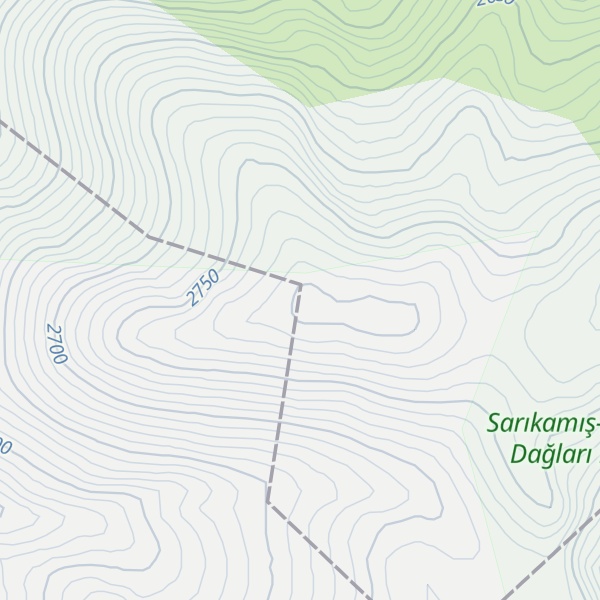 Map of Çember Dağı
