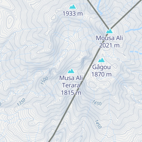 Map of Musa Ali Terara
