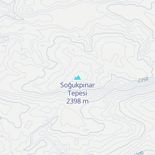 Map of Soğukpınar Tepesi