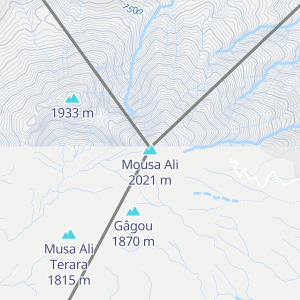 Map of Mousa Ali