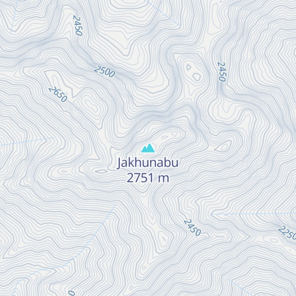 Map of Jakhunabu