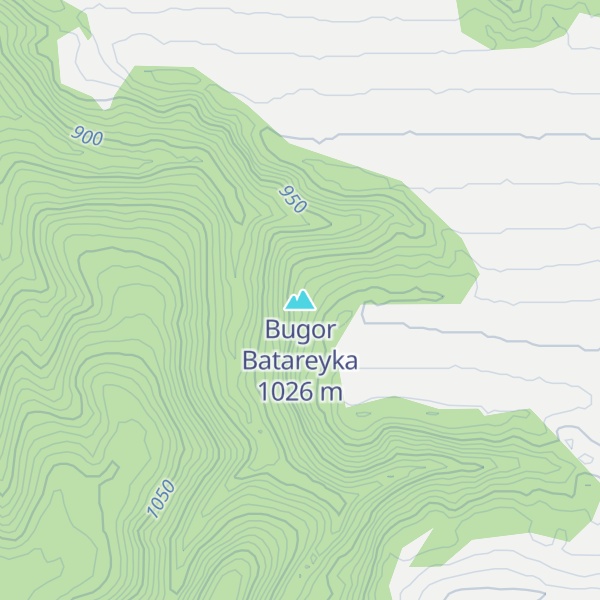 Map of Bugor Batareyka