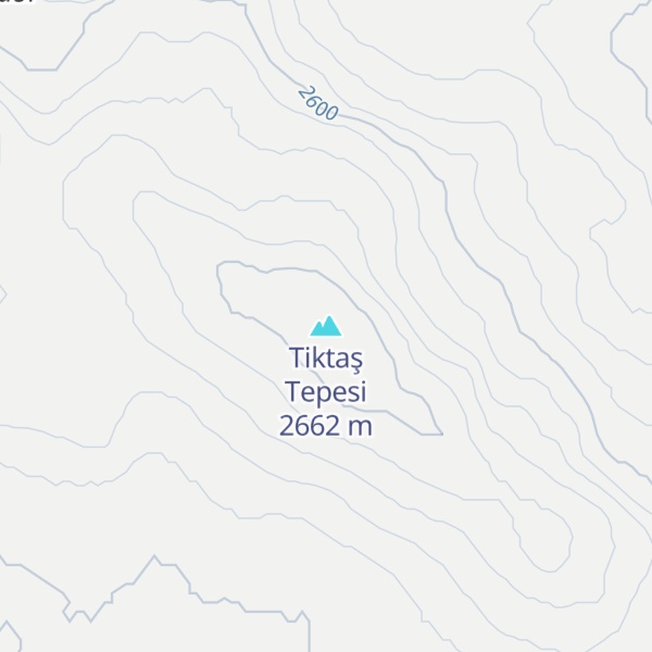 Map of Tiktaş Tepesi