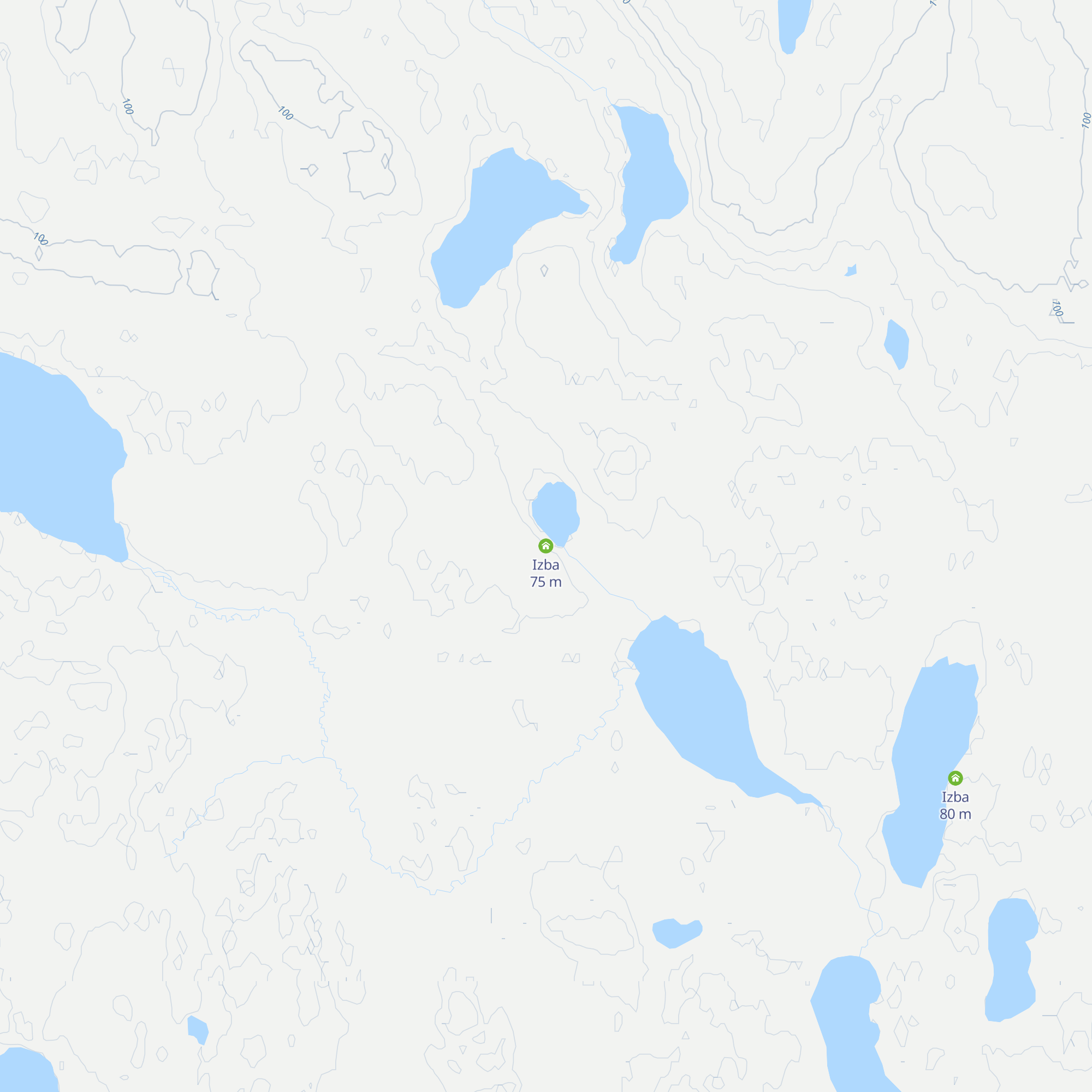 Izba map