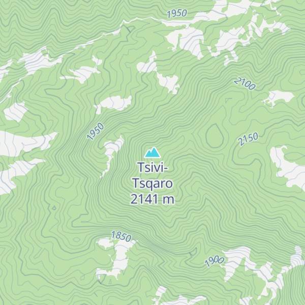Map of Tsivi-Tsqaro