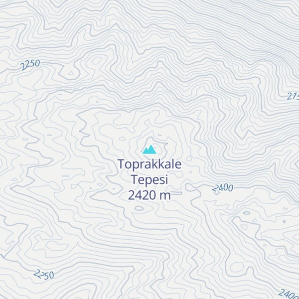 Map of Toprakkale Tepesi
