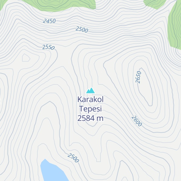 Map of Karakol Tepesi