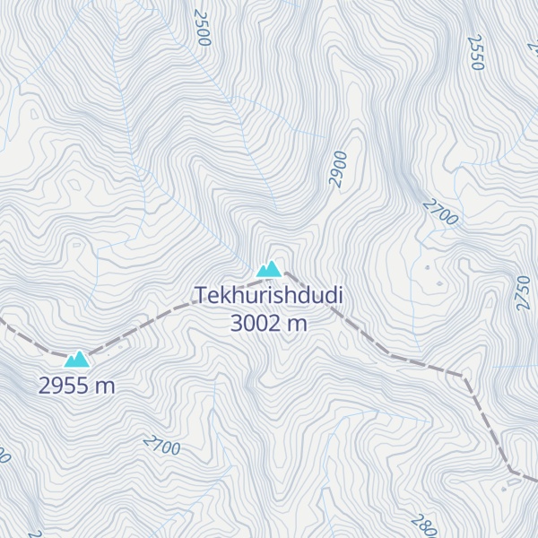 Map of Tekhurishdudi