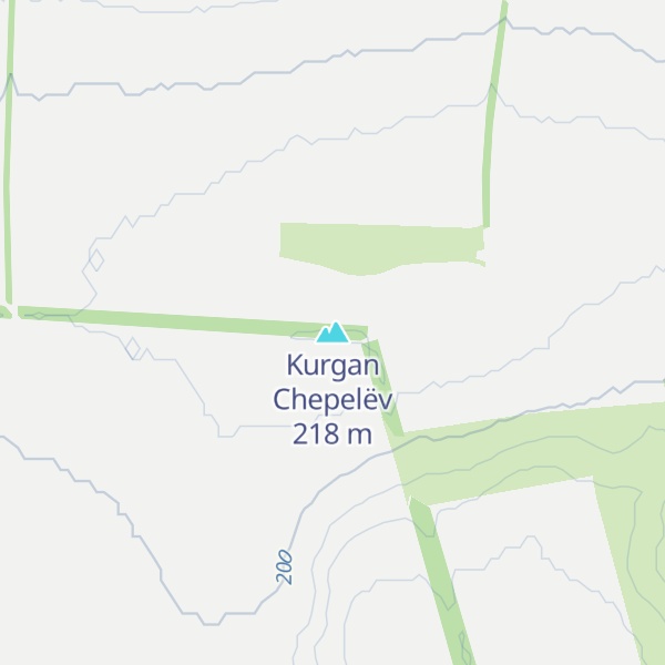 Map of Kurgan Chepelëv