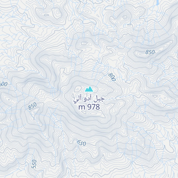 Map of جبل آدو آلي