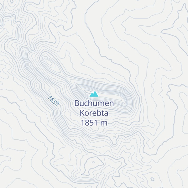 Map of Buchumen Korebta