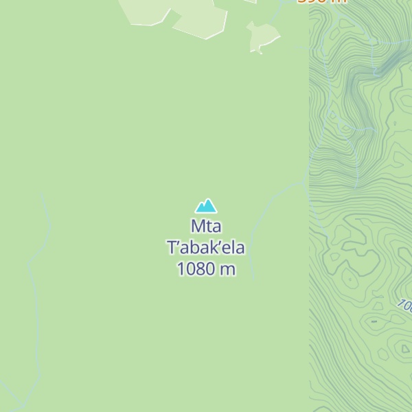 Map of Mta T’abak’ela