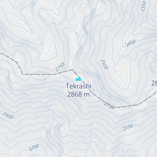 Map of Tekrashi