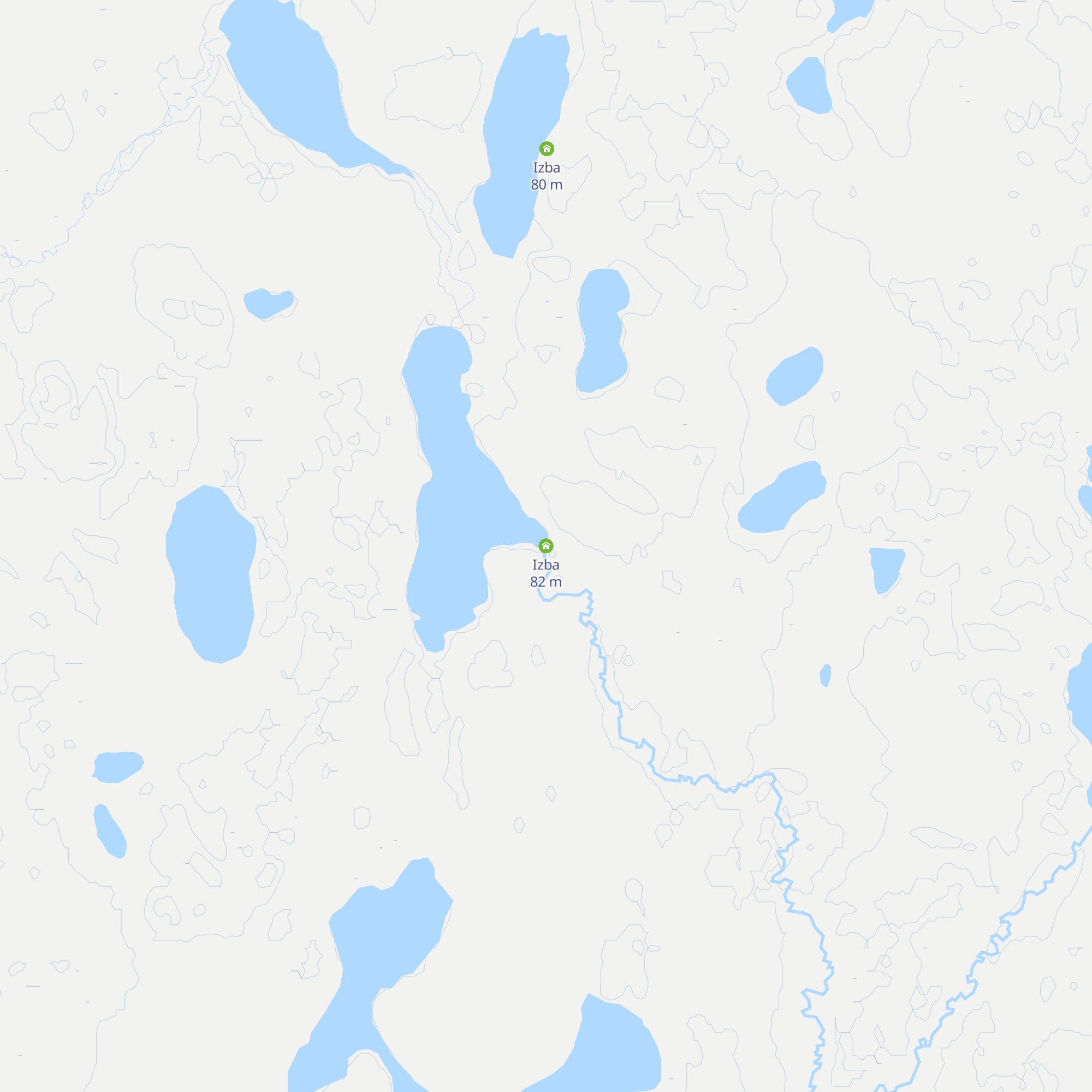 Izba map