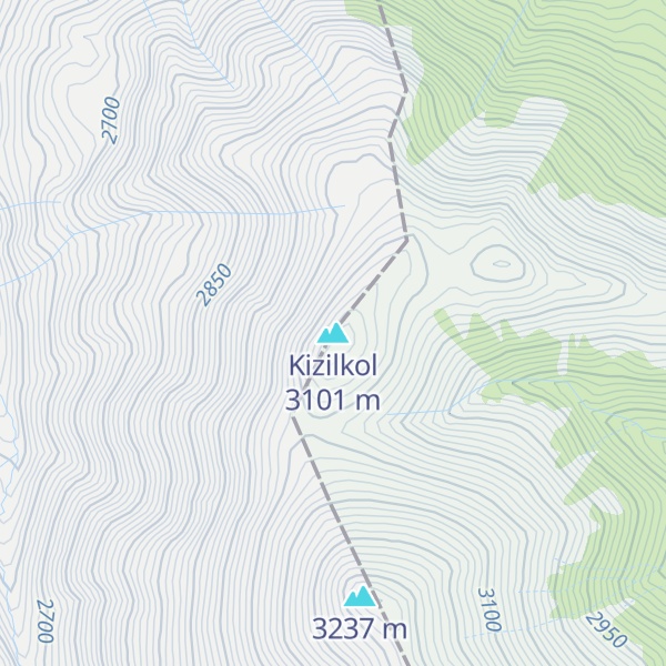 Map of Kizilkol