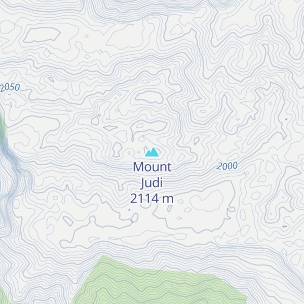 Map of Mount Judi