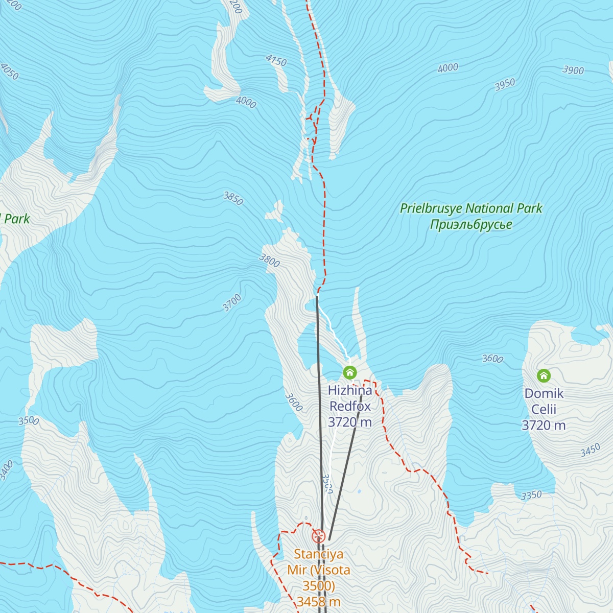 Heart of Elbrus map