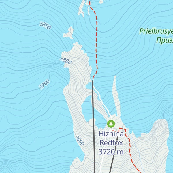 Map of Heart of Elbrus