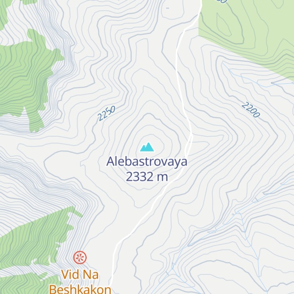 Map of Alebastrovaya