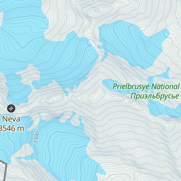 Map of Cheget