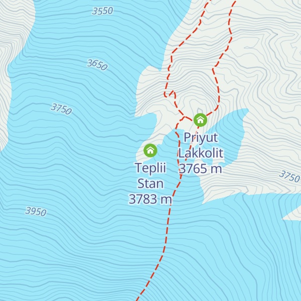 Map of Teplii Stan