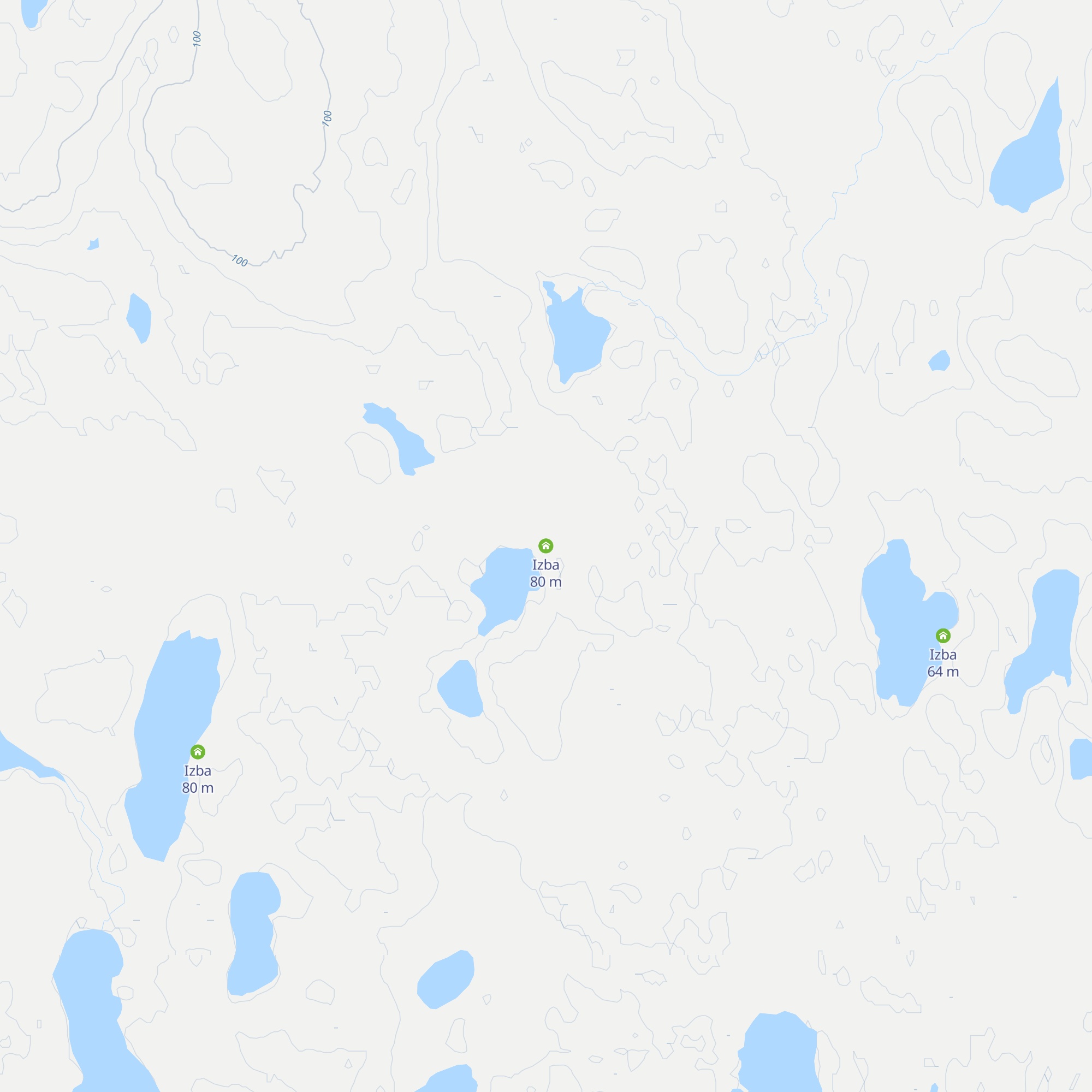 Izba map