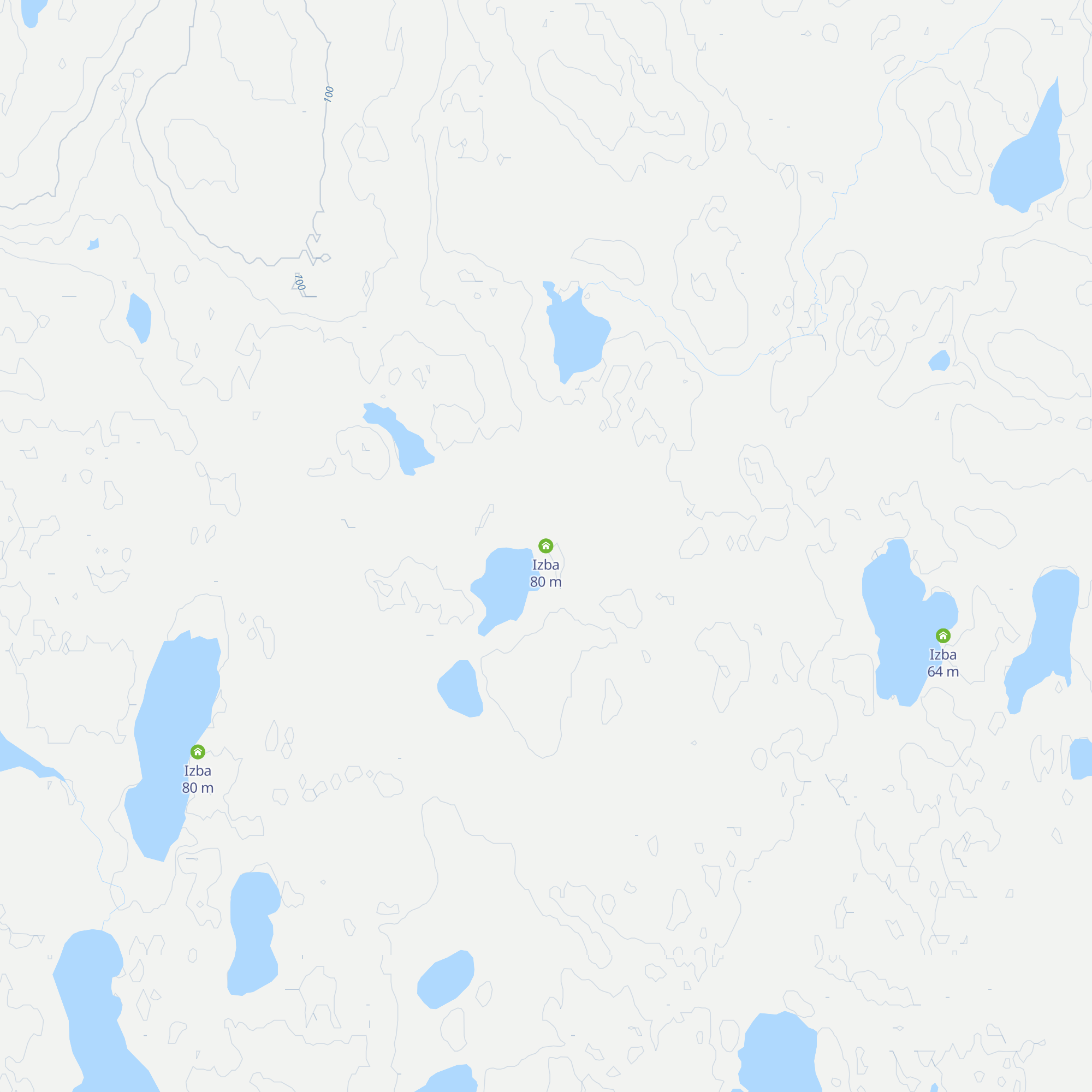 Izba map