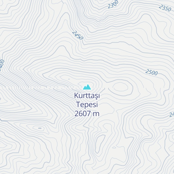 Map of Kurttaşı Tepesi