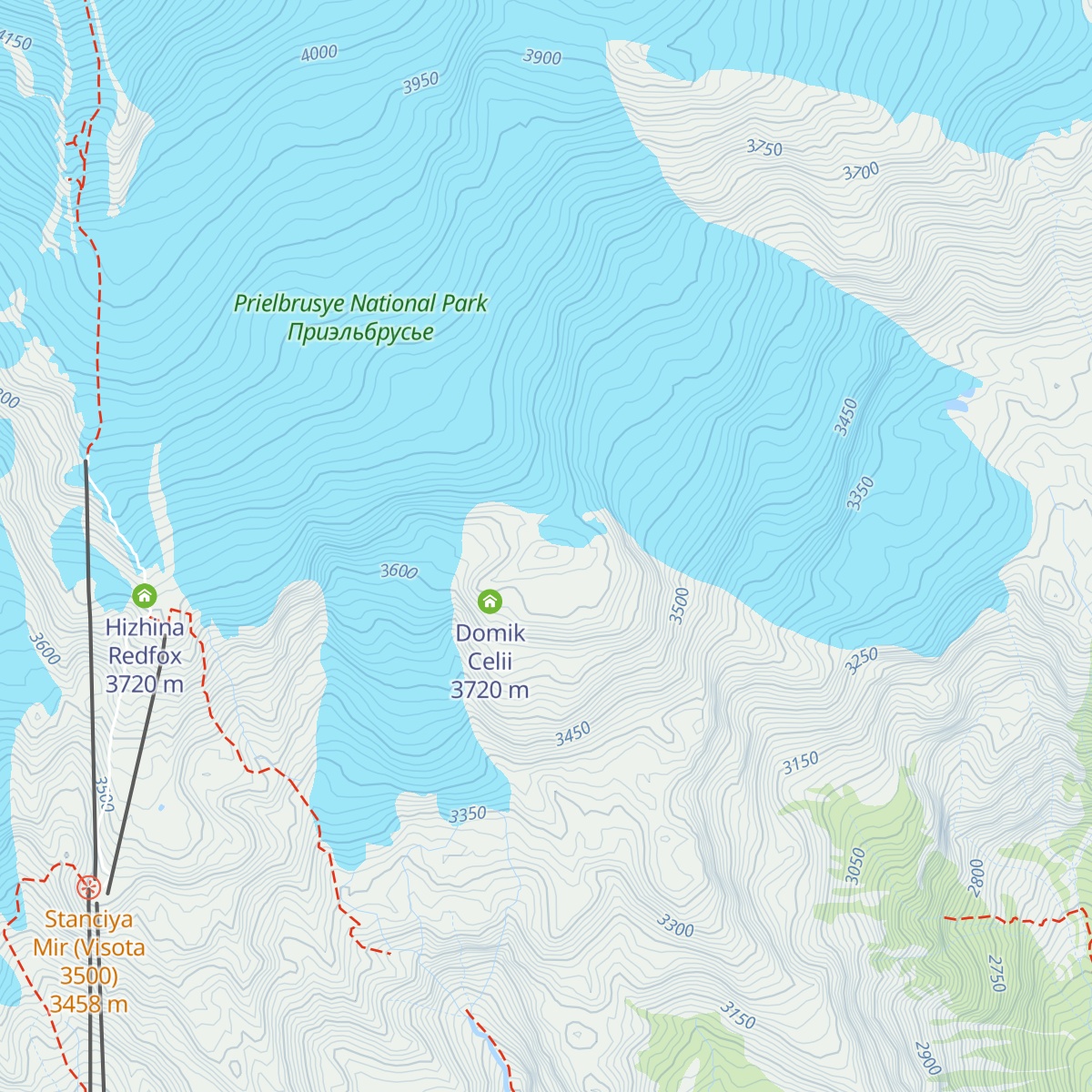 Ice Base map