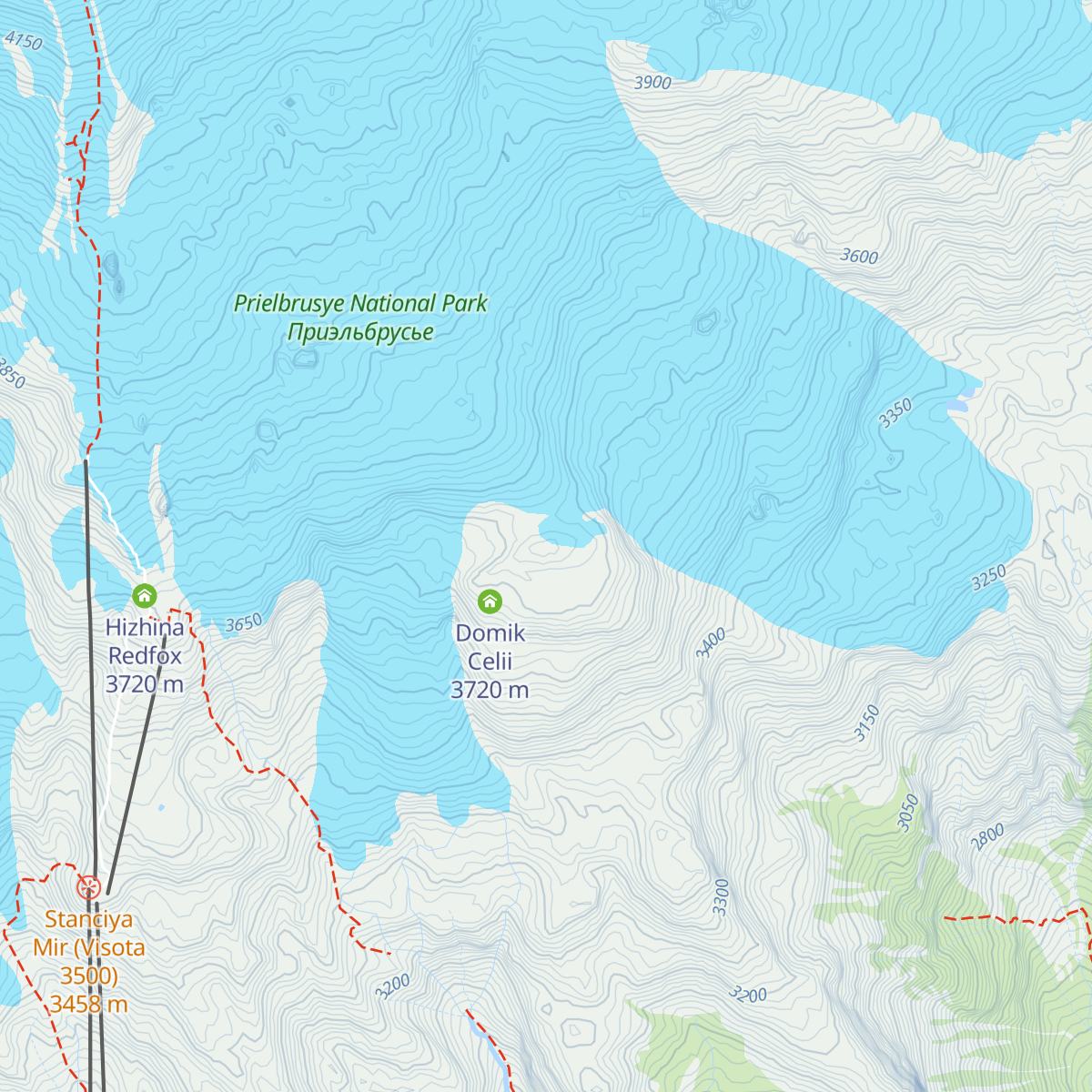 Ice Base map