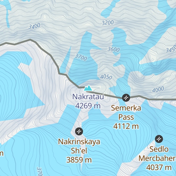 Map of Nakratau