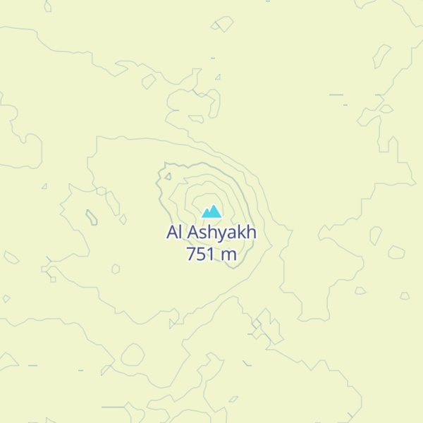 Map of Al Ashyakh