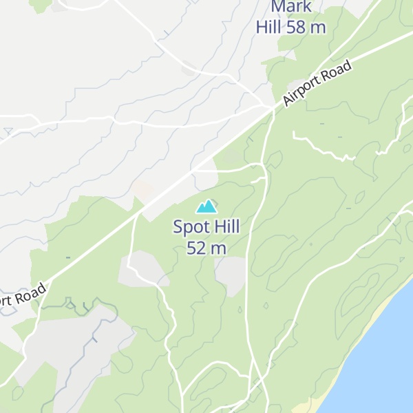Map of Spot Hill