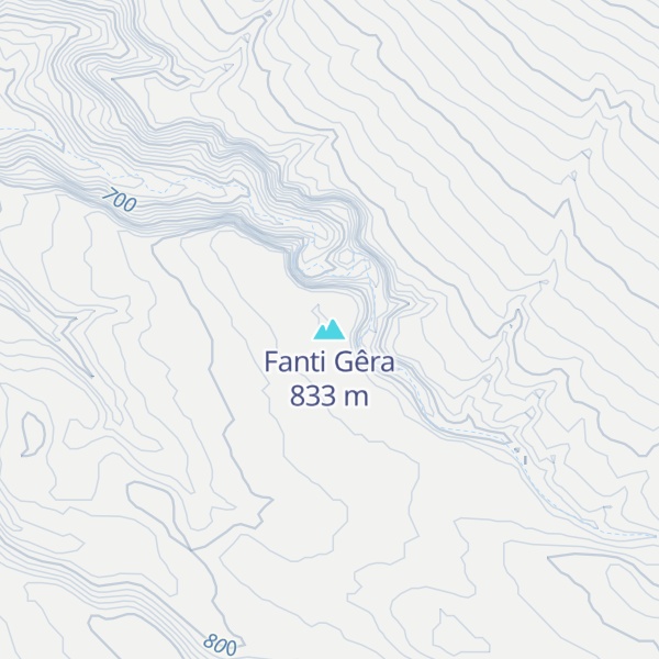 Map of Fanti Gêra
