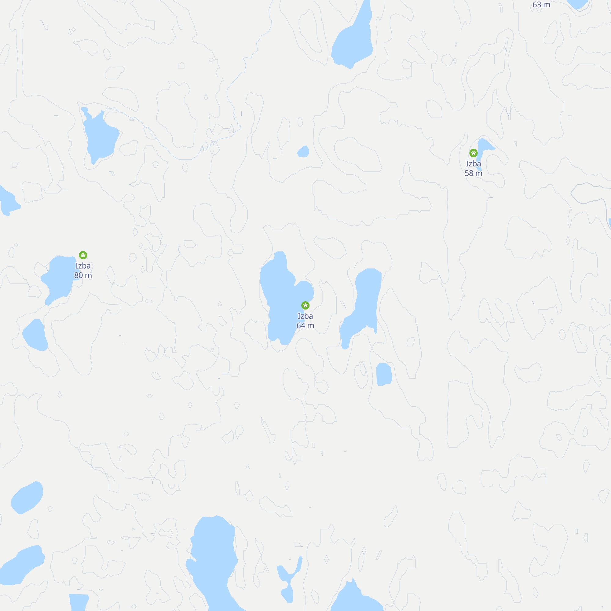 Izba map