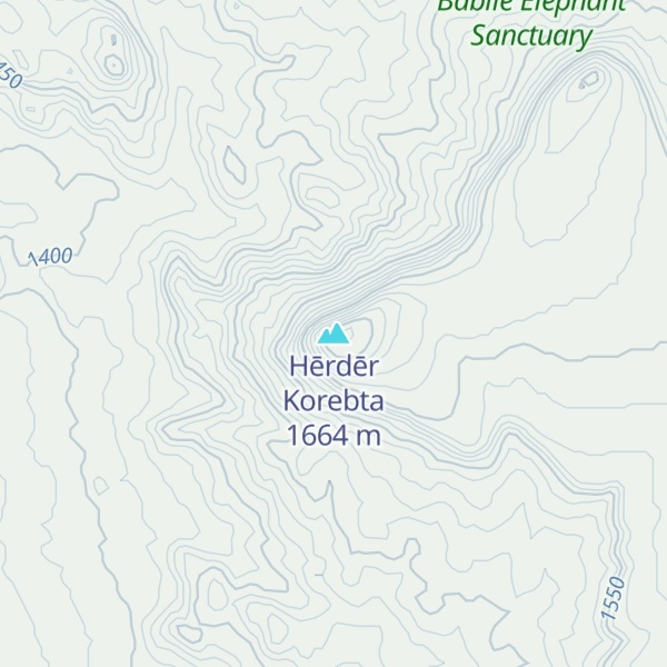 Map of Hērdēr Korebta