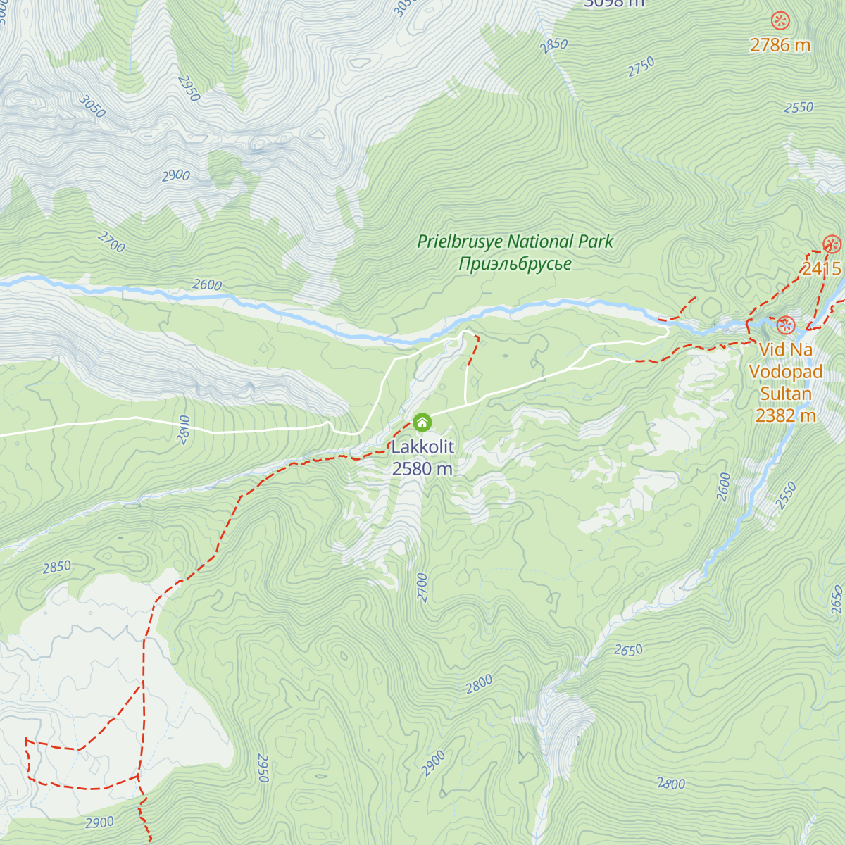 Lakkolit map