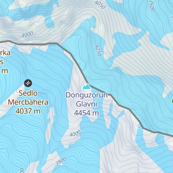 Map of Donguzorun Glavni