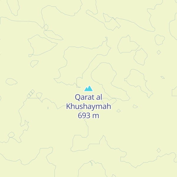 Map of Qarat al Khushaymah