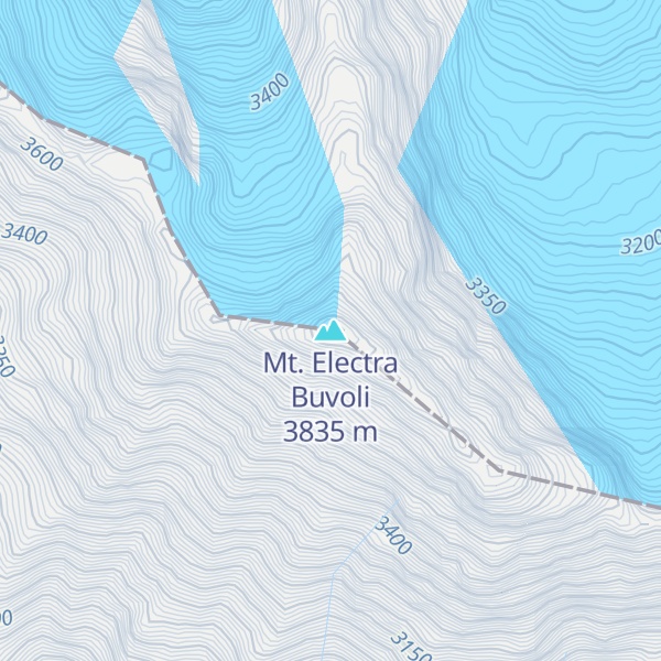 Map of Mt. Electra Buvoli
