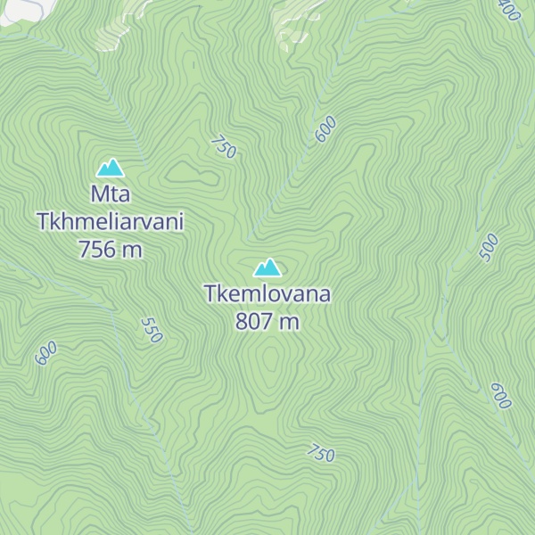 Map of Tkemlovana