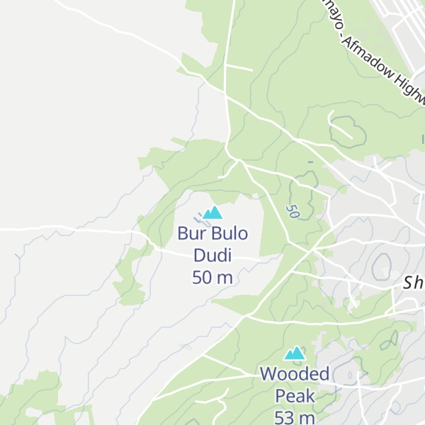 Map of Bur Bulo Dudi