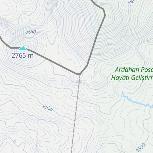 Map of Kanlı Dağ