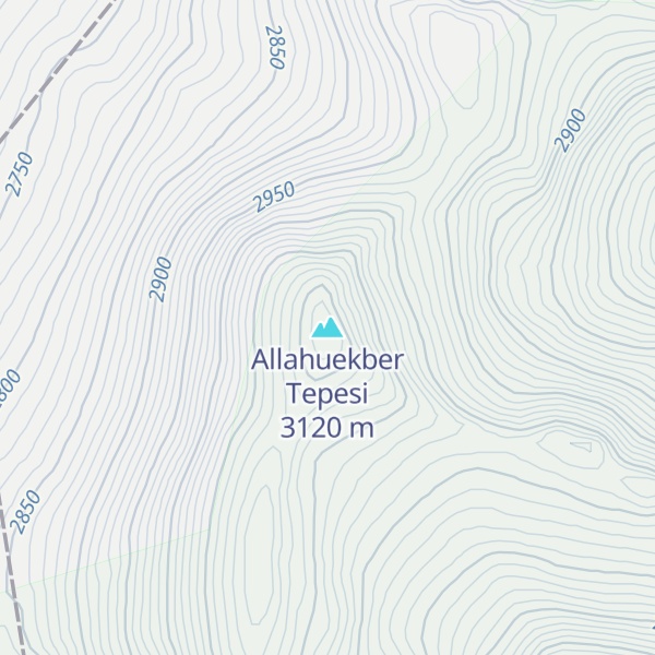 Map of Allahuekber Tepesi