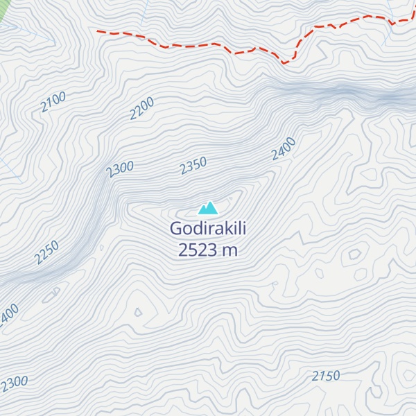 Map of Godirakili